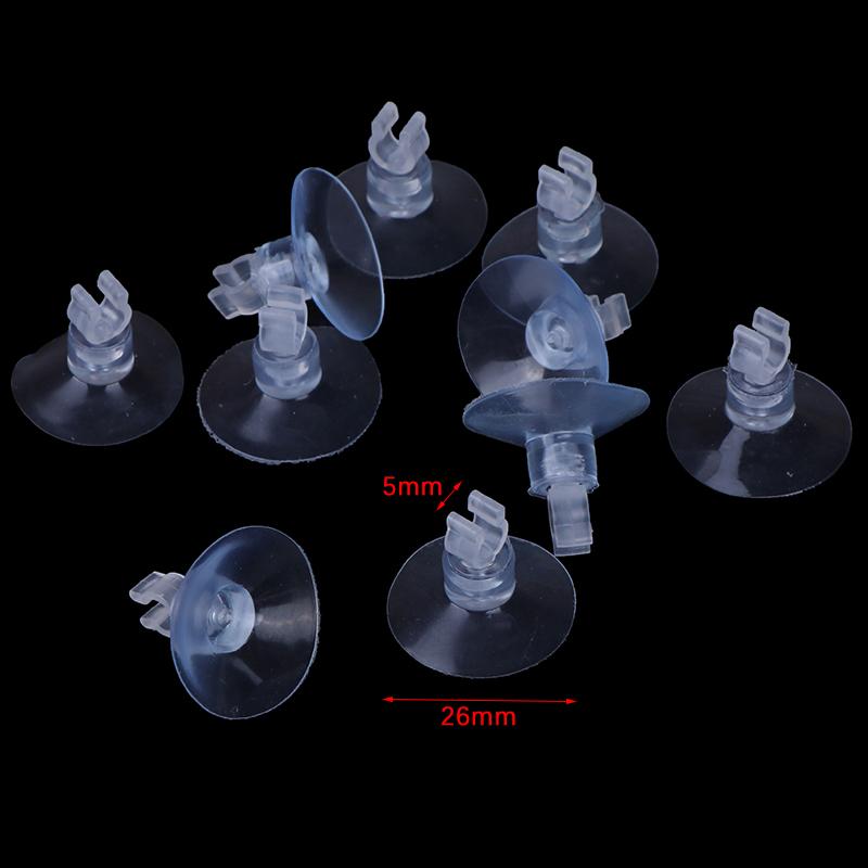 10* Aquarium Fish Tank Suction Cup Sucker Holders For Air Line Tube Hose Pump