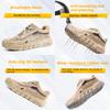 Summer Mesh Safety Shoes with Steel Toe Caps Work Shoes with Protection Lightweight Work Boots Breathable Work Sneakers for Men