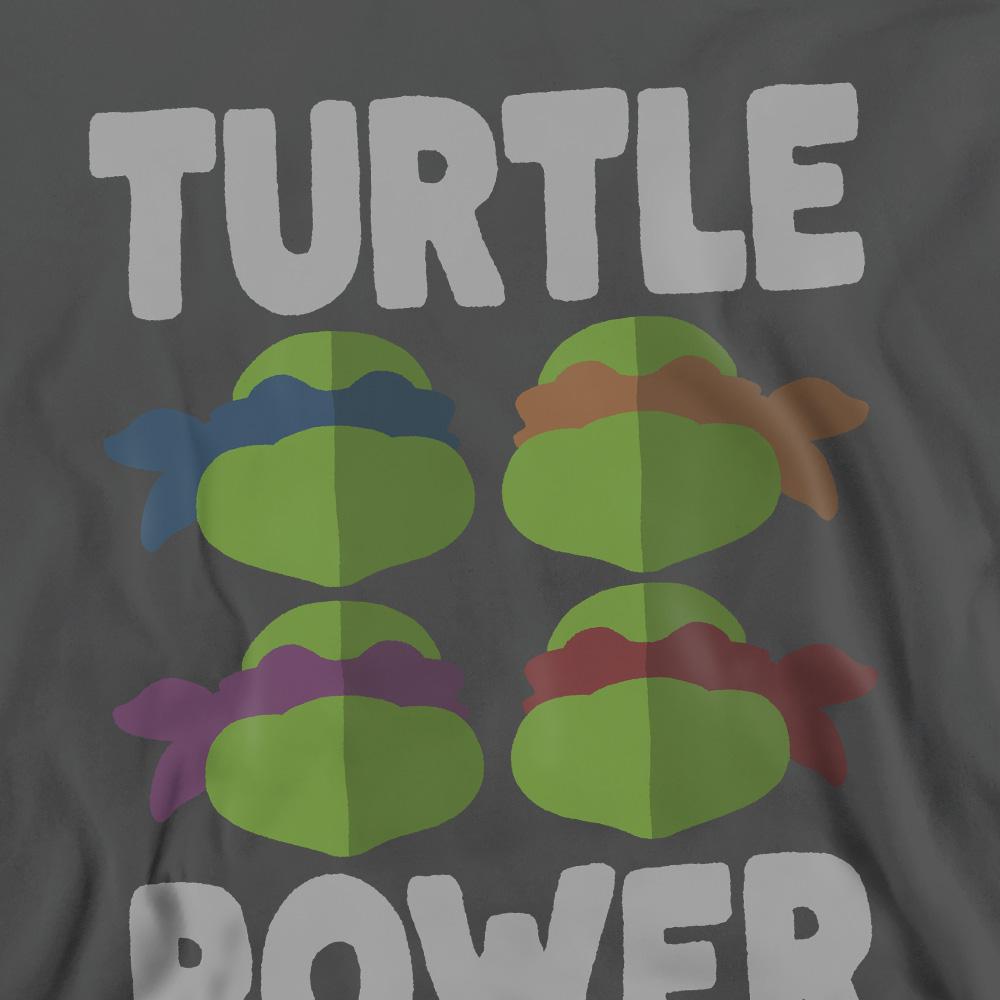 Teenage Mutant Ninja Turtles Unisex Adult Turtle Power Faces Sweatshirt