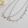 Boho Star Moon Sun Pendant Waist Chain 2025 Women's Simple Gold Metal O-Chain Girls Vacation Beach Fashion Jewelry