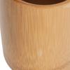 Cylinder Cylinder Bamboo Tool Holder  Bathroom Toothbrush Cosmetic Brush Organizing