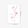 Gentle Wind Red Lily Vine Tattoo Sticker Niche High-End Sense Of Long-Lasting Non-Reflective Waist And Abdomen Patch
