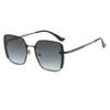 Custom Logo Retro Square Sunglasses for Women New Arrival UV 400 Anti-Radiation Classic Metal Fashion Sun Glasses