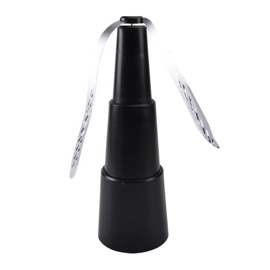 Вентилятор отпугиватель мух со светоотражающей полосой, перезаряжаемый через USB, для кемпинга, рыбалки, пикника, в помещении