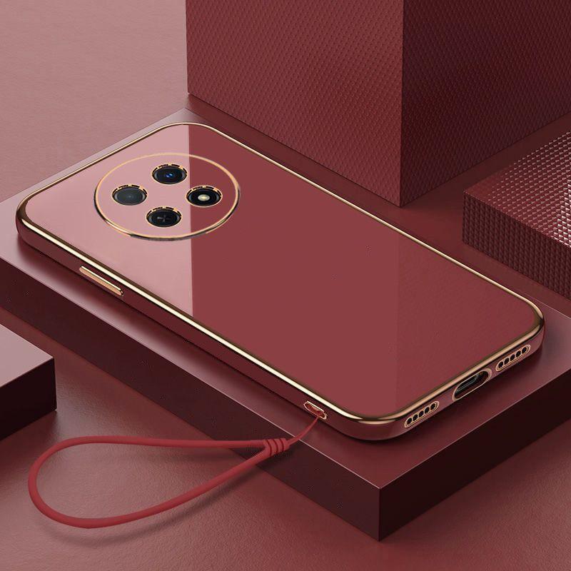 Чехол для Huawei nova Y91 Huawei nova Y91, чехол STG-LX1 STG-LX2, чехол для телефона NOVA y91, роскошный противоударный чехол с квадратным покрытием