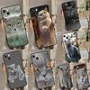 Чехол для телефона Британская короткошерстная кошка Для iPhone 17 16 14 13 12 11 15 Pro Max 12 13 Mini 16E 17 Air Ударопрочный чехол