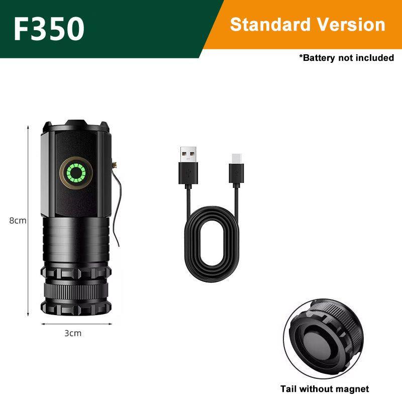 Superstarke Mini-Blitz-Taschenlampe Safety Hammer светодиодный мини-фонарик мощный перезаряжаемый фонарик Type-C 18350 SST20 200