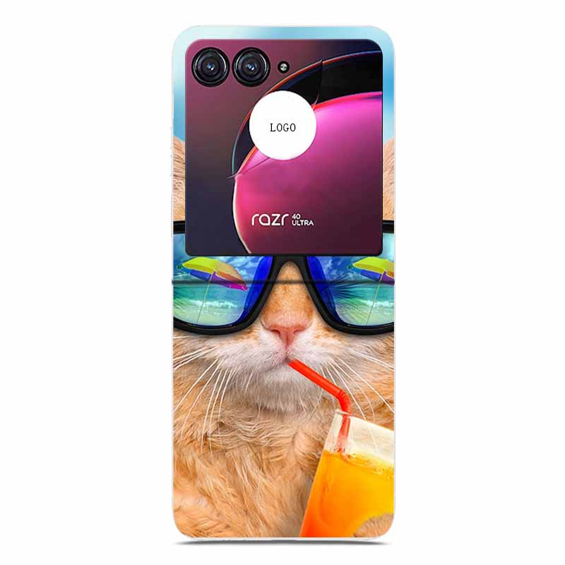 Для Motorola Razr 60 Ultra Чехол 60Ultra 2025 Coque Прозрачный / Прозрачный Пластик Жесткий Складной Чехол Для Телефона Moto Razr 60 Ultra