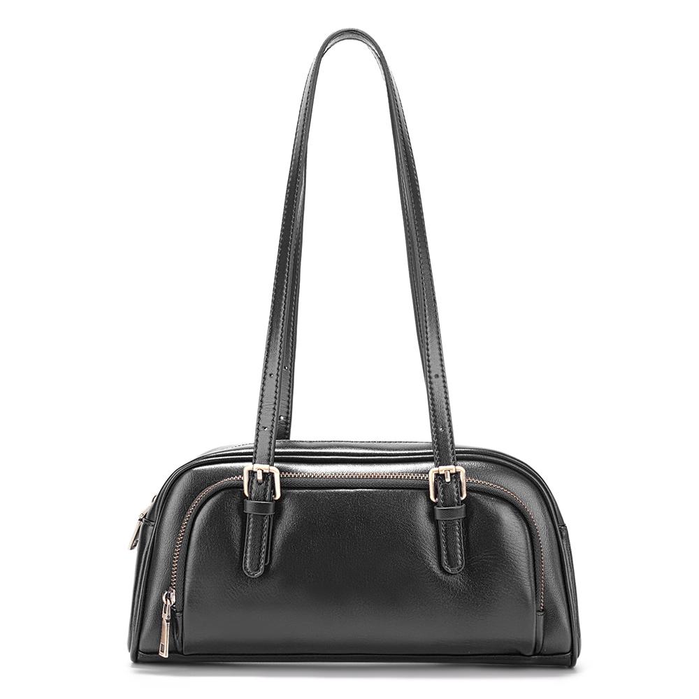 Женская сумка подмышку во французском стиле, плечевая сумка из натуральной кожи