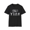 Hand Drawn Rock Band Unisex Softstyle T-Shirt, Music Fan Tee, Concert Shirt