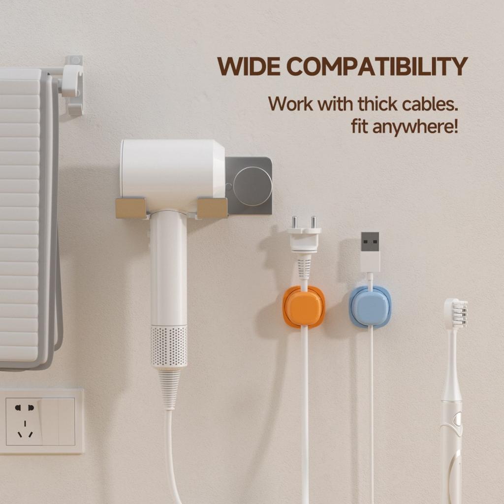 Вращающийся органайзер для кабелей, настольный органайзер для хранения и сбора кабелей для передачи данных, клипса для зарядного кабеля мобильного телефона, пружинный фиксатор кабеля