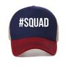 SQUAD печать Хип-хоп Кепки Унисекс Повседневные Бейсболки Спортивные сетчатые Snapback Кепка для гольфа Летние дышащие Регулируемые Кепки Gorras