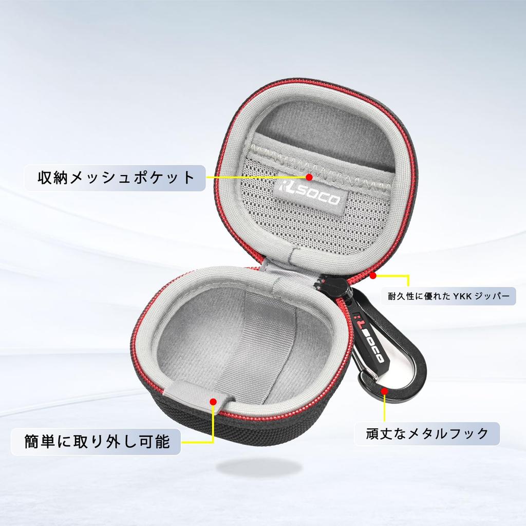 Чехол RLSOCO для Earfun Air Pro 4, совместимый с полностью беспроводными наушниками Earfun Air Pro 4 (черный)