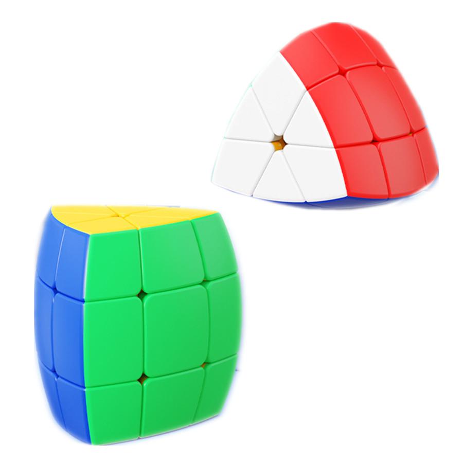 Shengshou Пятиосевой Трехслойный Двухслойный Кубик 3x3 Магический Кубик Рубика Без наклеек Профессиональный Пятигранник Кубо Магико Головоломка