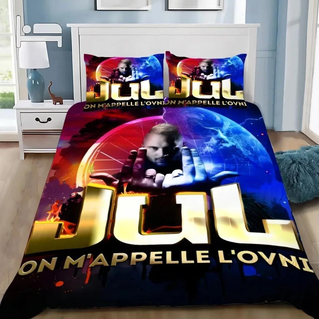 3D Print 2/3pcs JuL Bedding Sets Skin Friendly Soft JuL C'est Pas Duvet Covers Comfortable And Lovely Suitable For All Ages