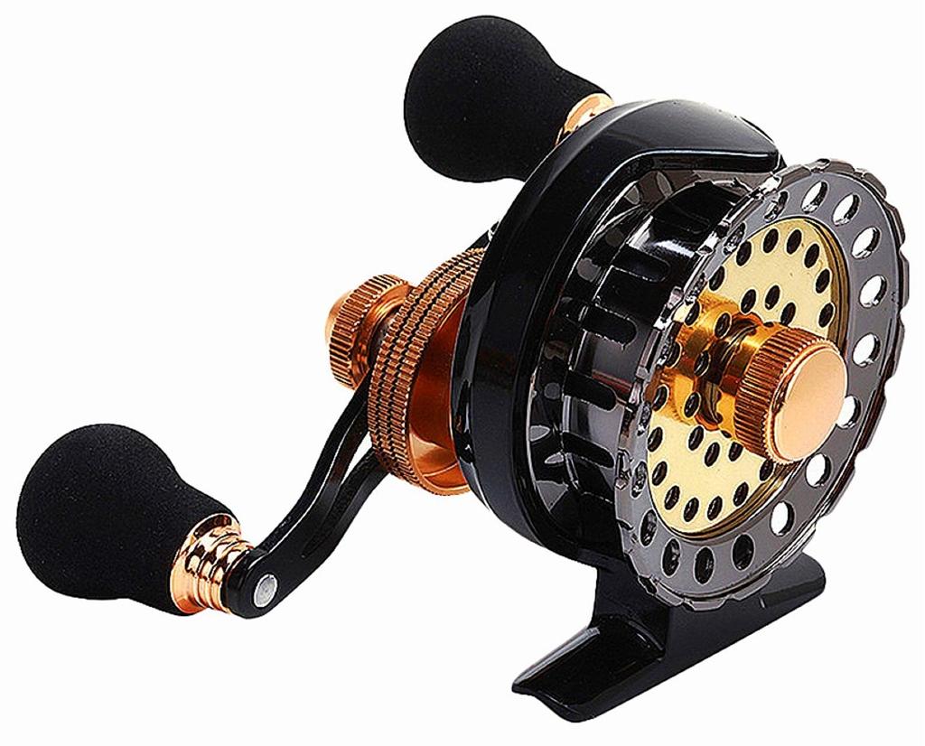 Heizi Raft Reel Chinu Fishing Taiko Reel Drop Fishing Bait Reel Smelt Hole Fishing Jigging with Drag