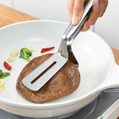 Оригинальные щипцы для барбекю из нержавеющей стали, лопатка для жареного стейка, лопатка для жареной рыбы, зажим для хлеба на гриле, зажим для мяса на кухонном хлебе