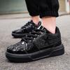 Модные блестящие золотые кроссовки унисекс со звездами на платформе дизайнерская роскошная обувь для мужчин и женщин повседневная уличная обувь для хип-хопа для мужчин