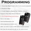 Remote Key Fob Replacement Fits For GMC Terrain 2010-  Chevy Equinox 2010- Sonic 2012-2017 Spark 2016-2017 Trax 2015-2018 Buick Encore 2014-2018