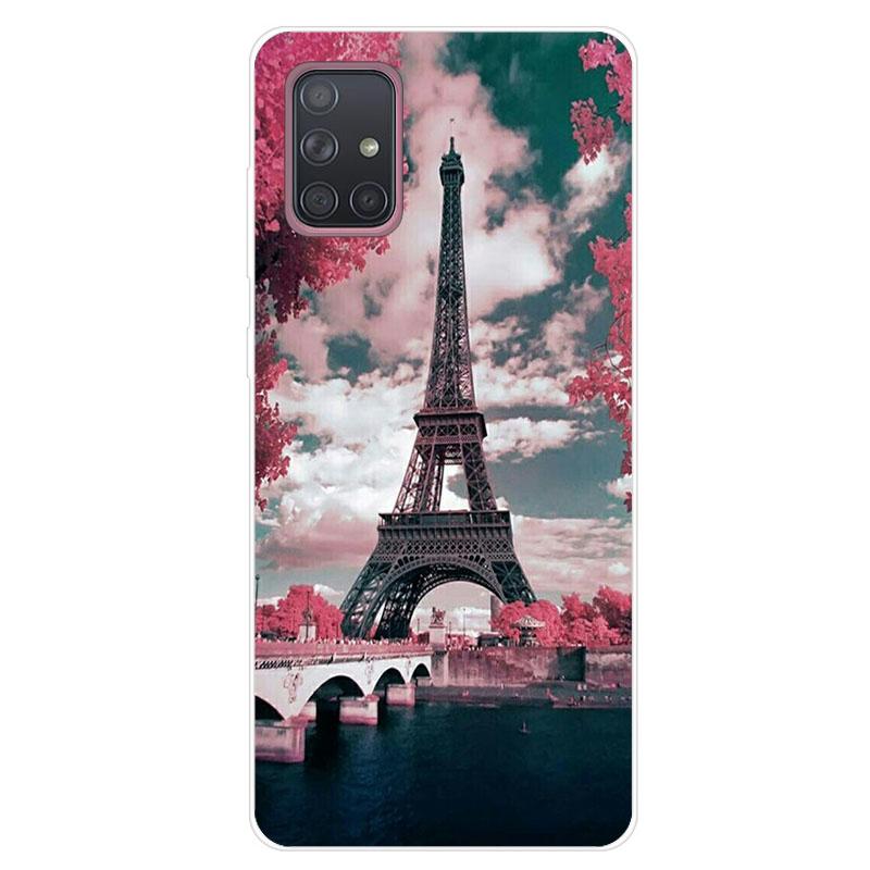 For Samsung Galaxy A51 A71 Case Soft Silicone Cute Cartoon Panda Phone Cases For Samsung A 51 A515F Galaxy A71 A715F Cover Funda