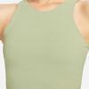 Nike Спортивные майки Dri Fit Yoga Luxe для женщин, цвет маття-зеленый, DQ6033-386