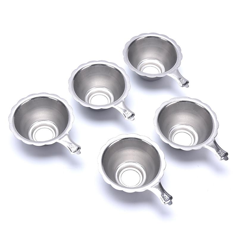 1 шт. многоразовая корзина для заваривания чая из нержавеющей стали с мелкой сеткой фильтры для заваривания чая