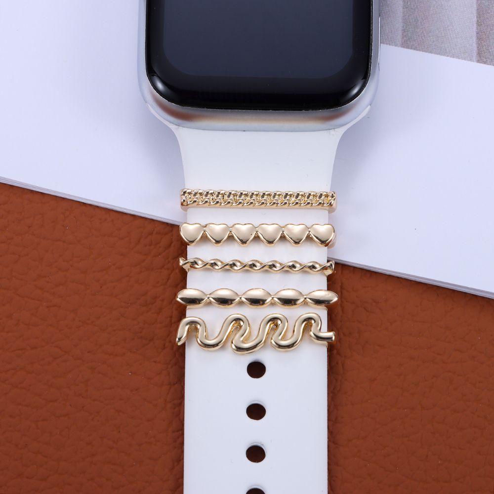 Creative Diamond Nails Strap Accessories Watch Band Ornament Wristbelt Charms Decorative Ring