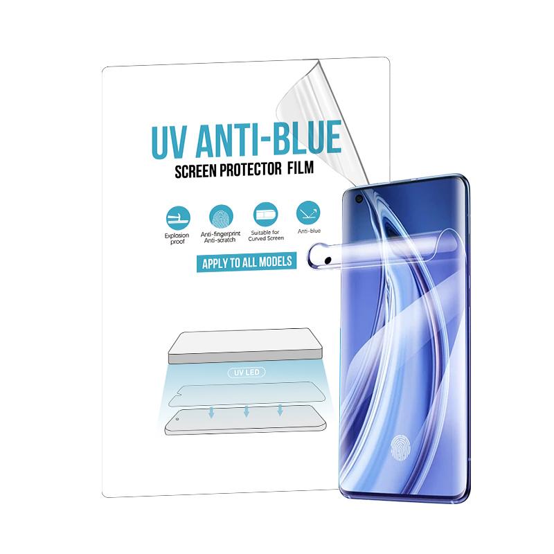 Mobile Screen Protector Machine UV Anti Blue Ray Screen Protector Anti Blue Ray UV  Protective Film