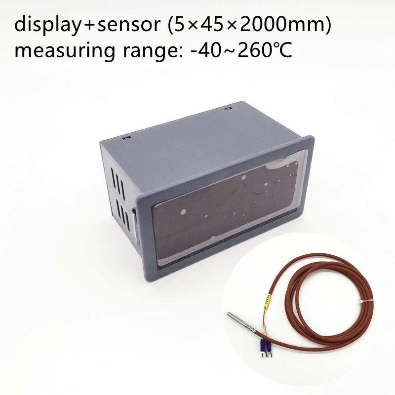Digital Thermometer AC 220V for Pt100 3 Wire Pt 100 Temperature Indicator Red LED 5135H Thermal Display Range -50 to 400°C