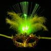 Party Supplies Feather Butterfly Mask Light Up Venice Masquerade Masks LED Glowing Mask  Gift