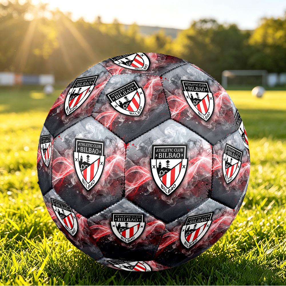 Футбольный мяч Athletic Bilbao, размер 5, с принтом, противоскользящий, для взрослых, сувенир для футбольных фанатов