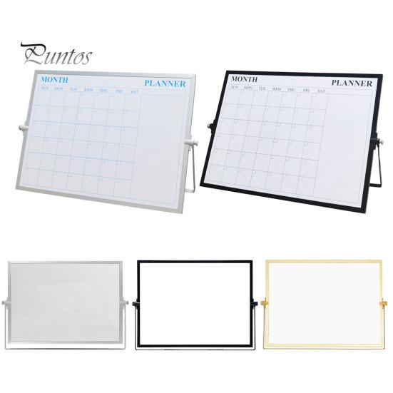 Магнитная белая доска с регулируемой подставкой, двухсторонняя портативная белая доска с гладкой поверхностью, удобная для письма белая доска