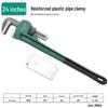 Ключ для труб Green Forest Heavy-Duty, 18-24 дюйма, быстросъемные клещи для водопроводных труб и арматуры