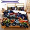 3pcs Blaze and the Monster Machines1 Cover Set - Personalized Name, HD Printed Bedding with 1 Cover and 2 Pillowcases - Perfect for Home Decor,