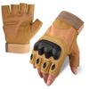 Men's Tactical Non-Slip Hard Shell Combat Gloves for Outdoor and Cycling