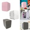 4L Mini Fridge Beauty Tool Compact Refrigerator Portable Drinks for Bedroom Apartment