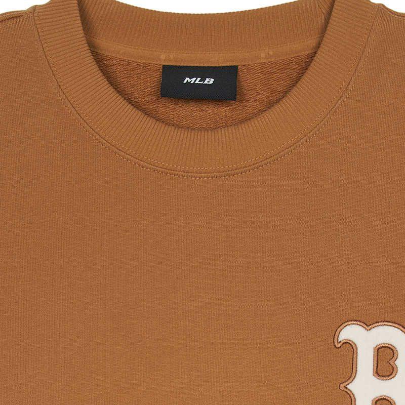MLB Basic Boston Red Sox Sweatshirt Unisex Camel 3AMTM1044-43CAS