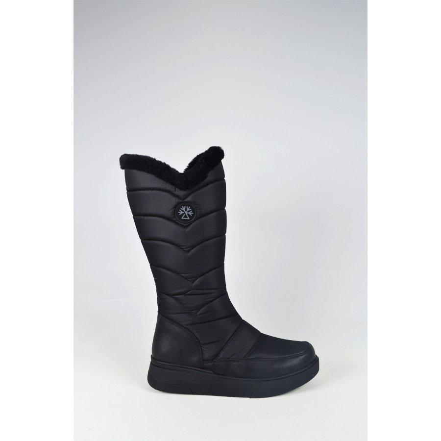 Женские высокие зимние ботинки на искусственном меху