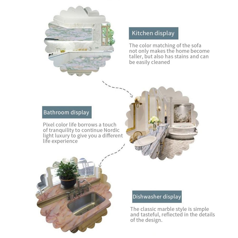 23,6x40 дюймов Мраморная контактная бумага Мраморные обои отшелушивают и приклеивают столешницы, облицовку ящика и мебель, водонепроницаемую самоклеящуюся виниловую пленку