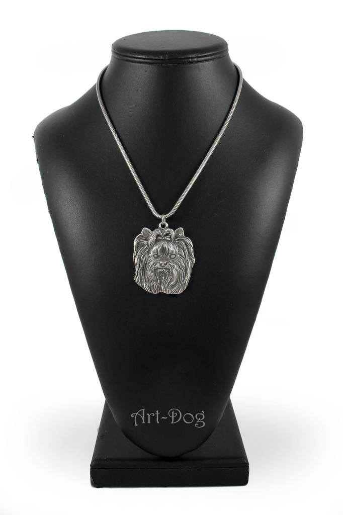 Yorkshire Terrier, Yorkie I - Dog necklace, unique jewellery for the dog fan, unique adder pendant by Art-Dog brand