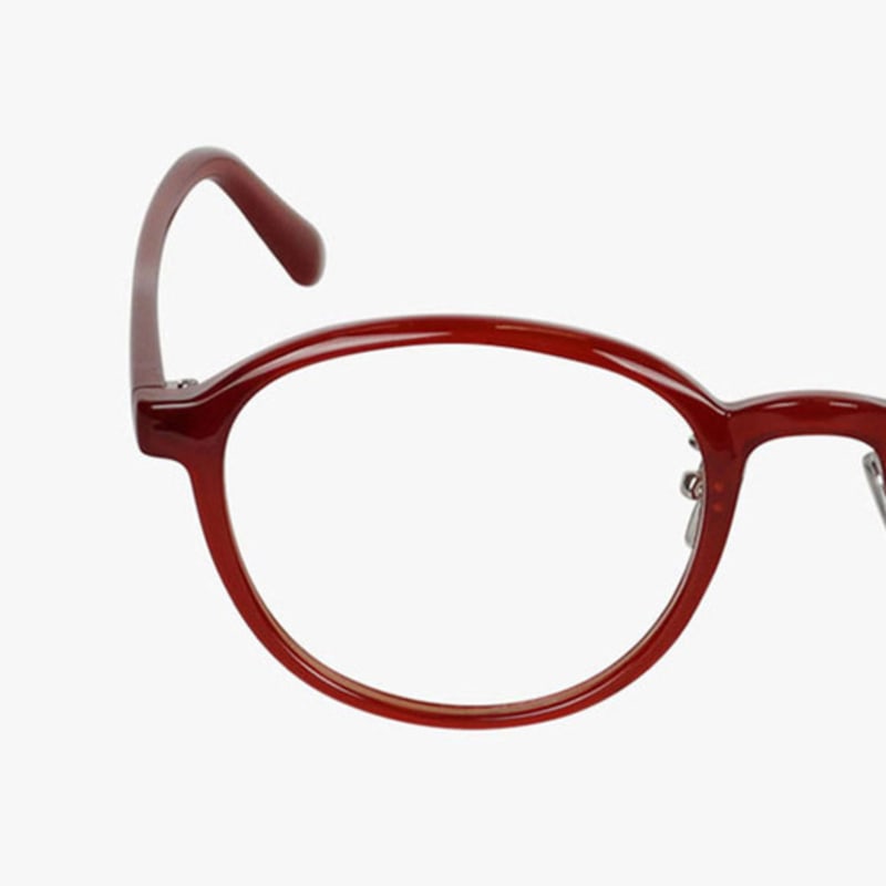 PINK PINEAPPLE EDGY SIMPLE GLASSES_RED