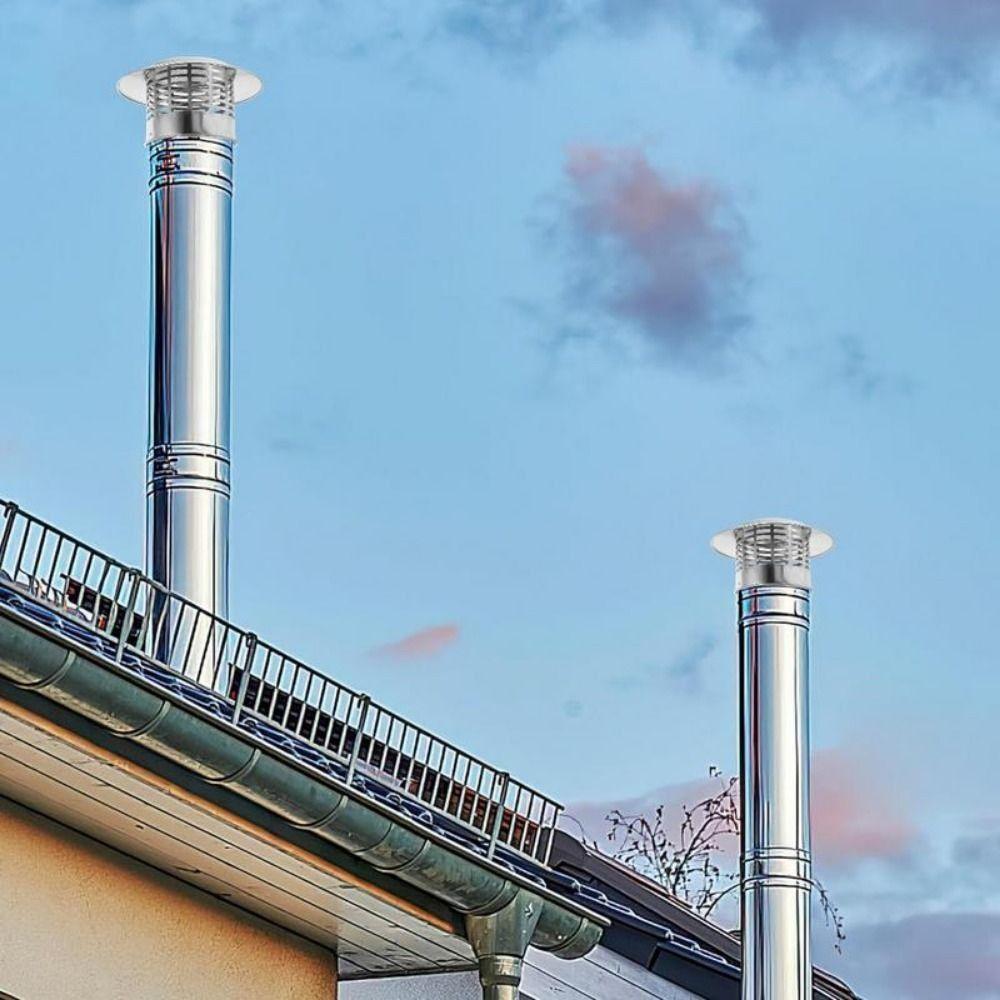 75-200 мм колпаки для дымоходов каминов зонтикообразные крышки для печных труб наружные крыши