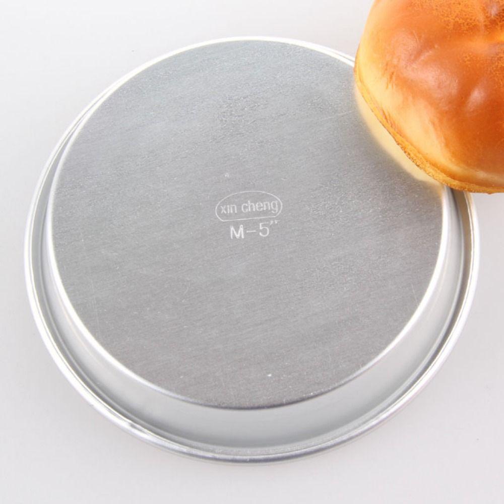 Aluminum Zinc Zinc Alloy Baking Tray 6-10in Baking Pan Cookie Baking Cake Mold Kitchen Baking