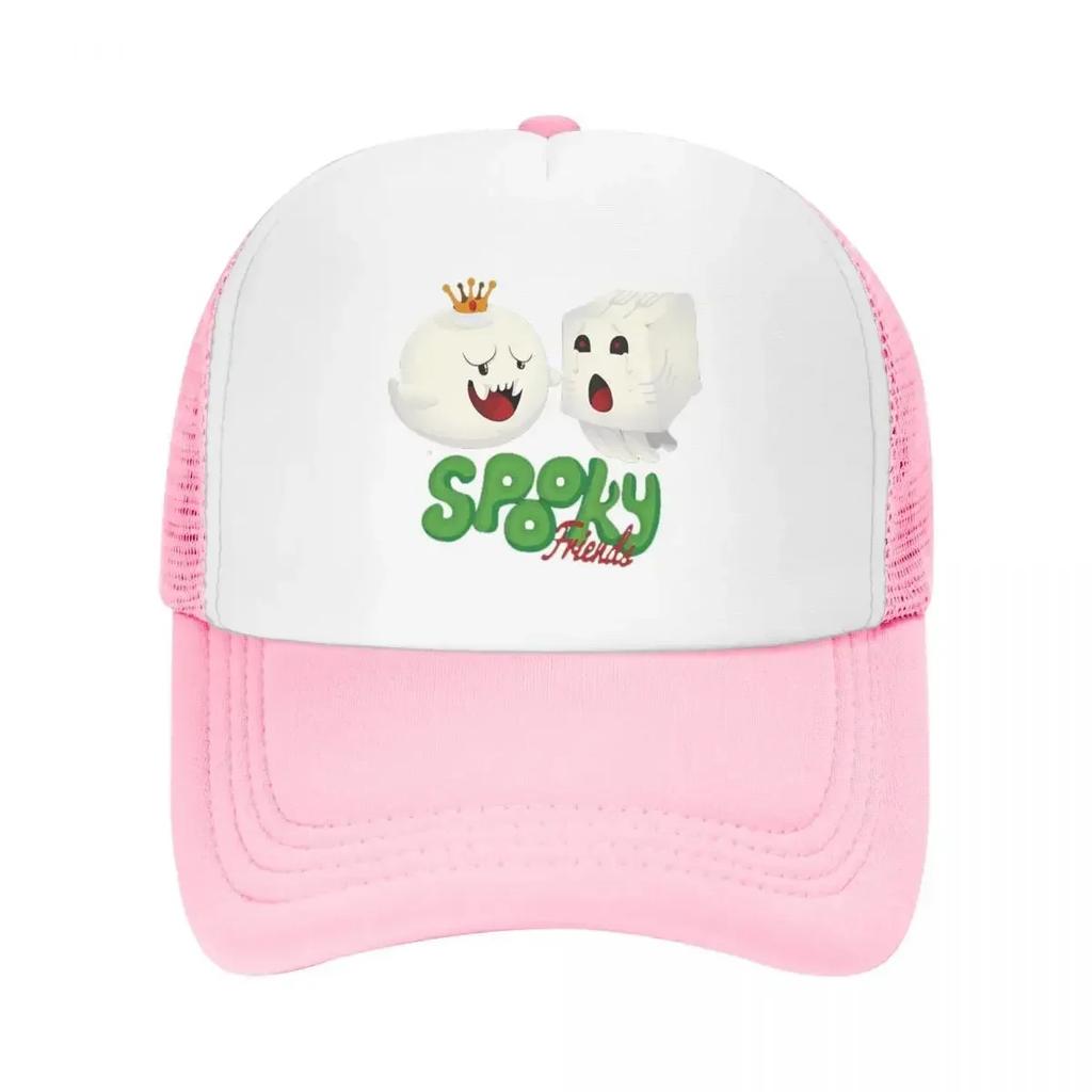 King Boo Cap Fashion Casual Mesh Baseball Caps Adjustable Hat Hip Hop Summer Unisex Baseball Hats Polychromatic
