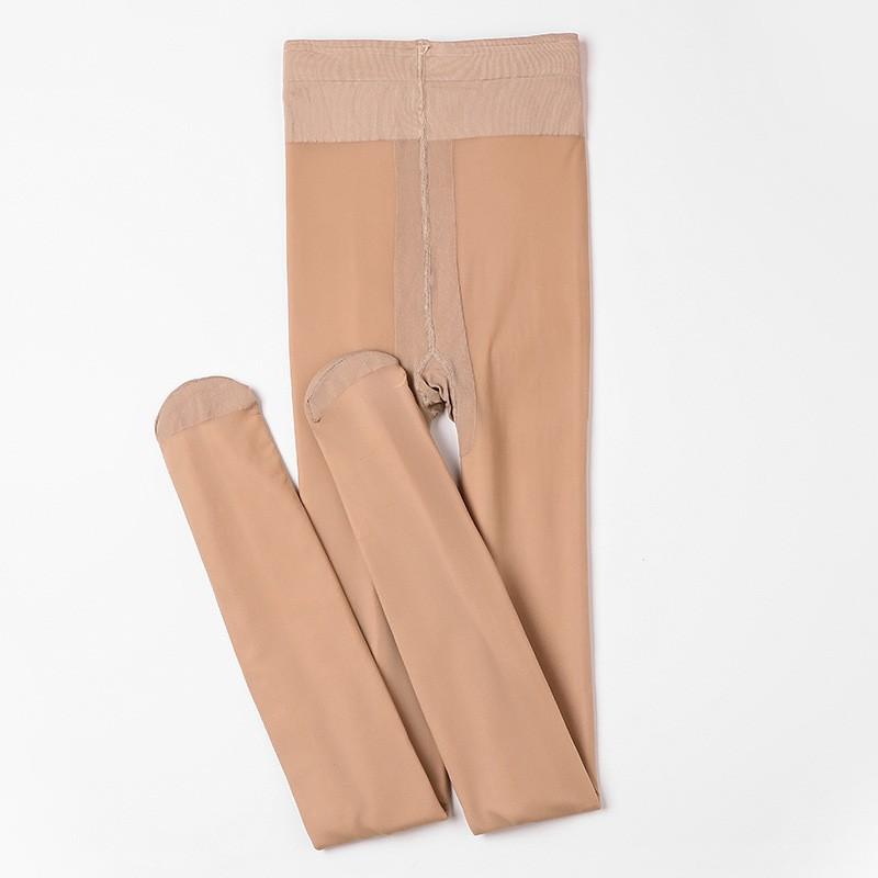Зима плюс бархатные босые ноги телесного цвета теплые колготки женская верхняя одежда Артефакт универсальные брюки утолщенные леггинсы телесного цвета
