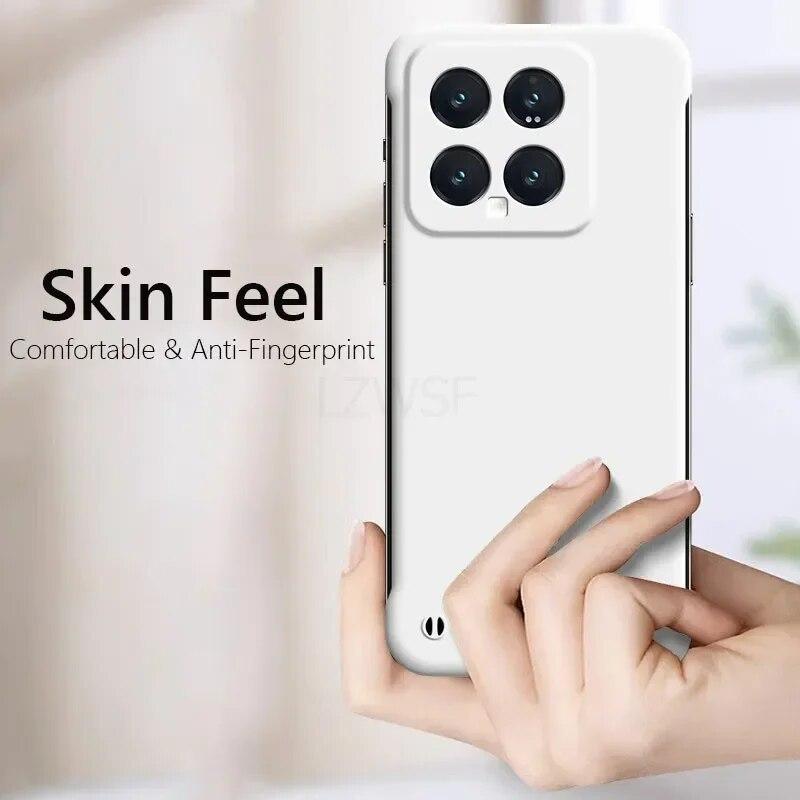 Безрамочный тонкий матовый жесткий чехол из поликарбоната для Xiaomi 14 Pro Xiaomi14 Pro 5G ярких цветов без границ противоударный бампер для Xiaomi Mi 14pro