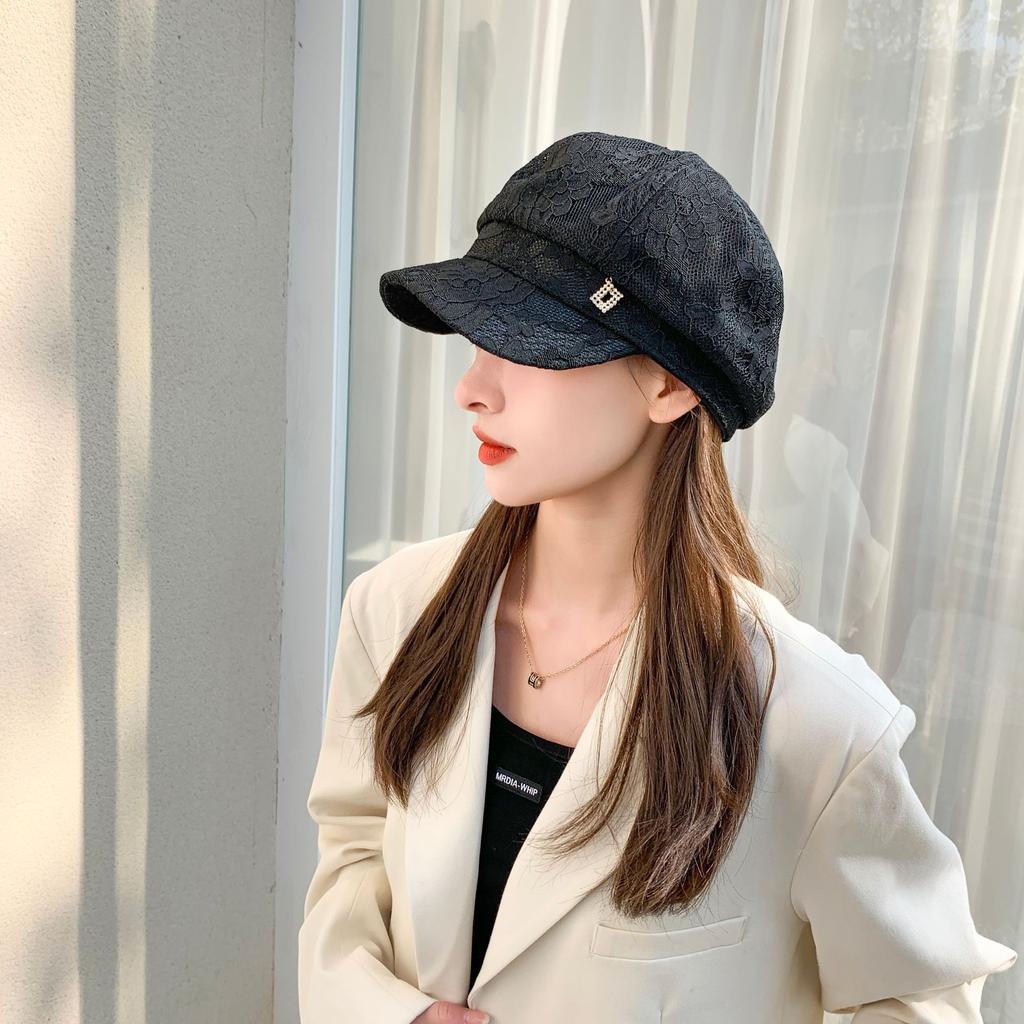 Кепка с кружевным цветочным узором от солнца для занятий спортом на открытом воздухе - Бейсболка с защитой от ультрафиолета для пеших прогулок, бега, езды на велосипеде - Повседневная и модная кепка с козырьком для женщин и мужчин