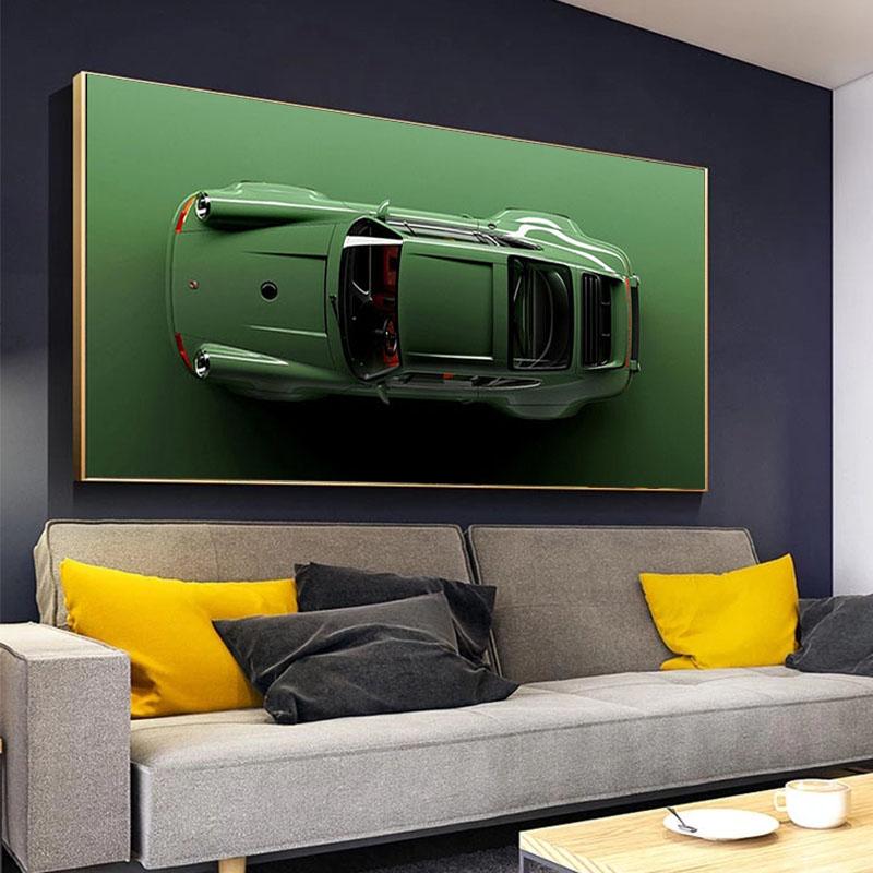 Modern Luxury Sports Car Canvas Painting Racing Supercar Posters and Prints Wall Art Pictures for Living Room Home Office Decor