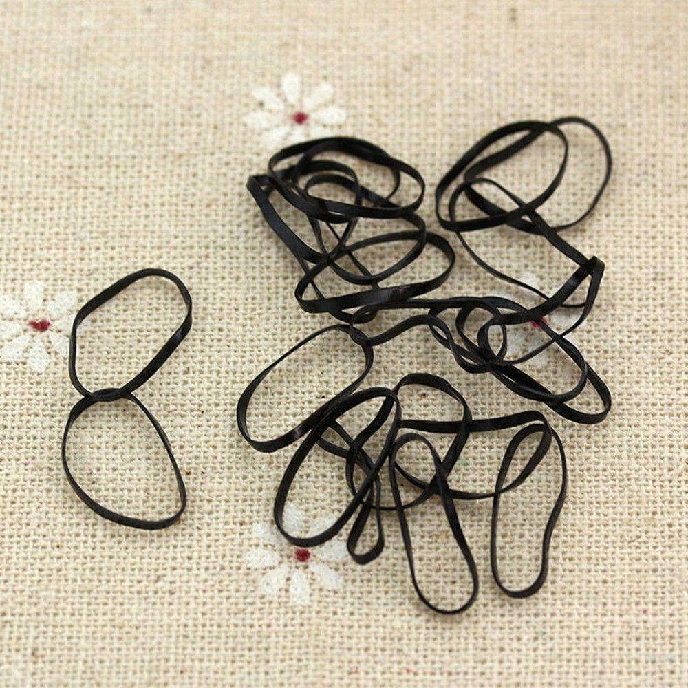 400pcs Elastic Girl Baby Rubber Hair Band Plaits Ponytail Holder Hair Rope Tie