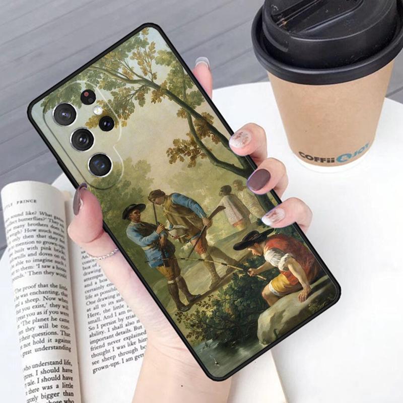 Чехол для телефона с картинами Франсиско Гойи для Samsung Galaxy S24 S25 Ultra S21 S22 Ultra S10E Note 10 Plus Note 20 FE S23